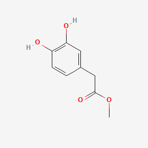Chemical structure of Methyl 3,4-Dihydroxyphenylacetate