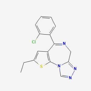 Chemical structure of Metizolam
