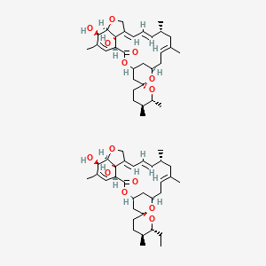 Chemical structure of Milbemectin
