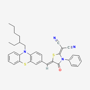 Chemical structure of MIT-PZR