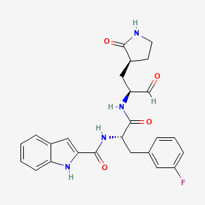 Chemical structure of MPro Inhibitor 11b