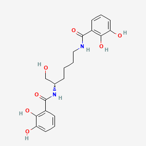 Chemical structure of Myxochelin A