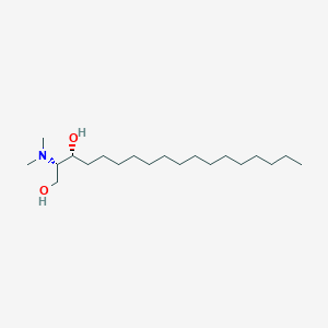 Chemical structure of N,N-dimethyl Sphinganine (d18:0)