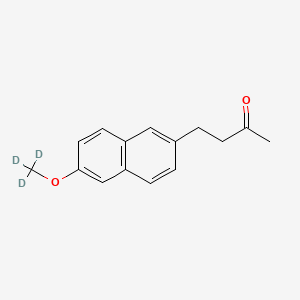 Chemical structure of Nabumetone-d3