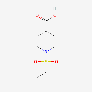 Chemical structure of N-acetyl-S-(3-hydroxypropyl)-L-Cysteine-d6 (dicyclohexylamine salt)