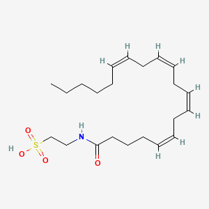 Chemical structure of N-Arachidonoyl Taurine-d4