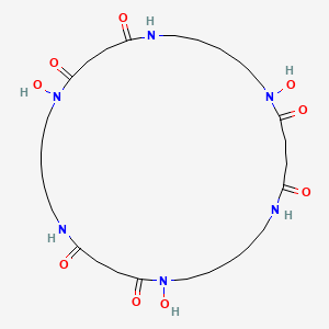 Chemical structure of Nocardamine