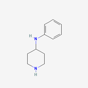 Chemical structure of 4-Anilinopiperidine