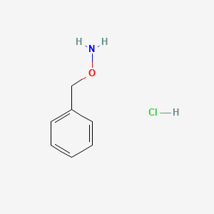 Chemical structure of Benzyloxyamine hydrochloride