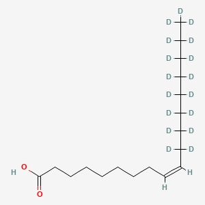 Chemical structure of Oleic Acid-d17