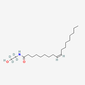 Chemical structure of Oleoyl Ethanolamide-d4