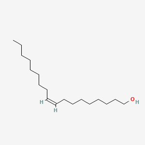 Chemical structure of Oleyl Alcohol