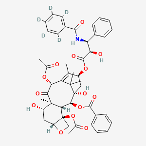 Chemical structure of Paclitaxel-d5