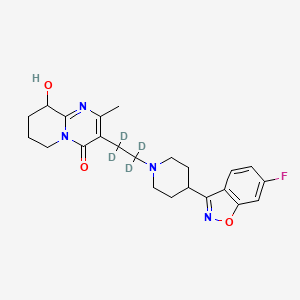 Chemical structure of Paliperidone-d4