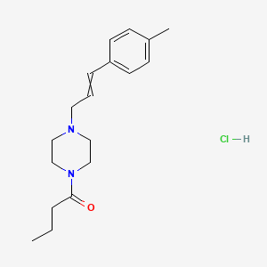 Chemical structure of para-methyl AP-237 (hydrochloride)