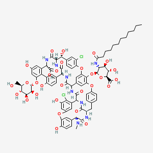 Chemical structure of Parvodicin C2
