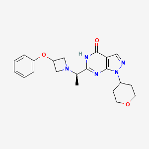 Chemical structure of PF-04449613