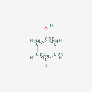 Chemical structure of Phenol-13C6