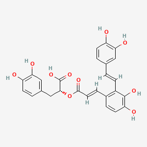 Chemical structure of Phenolphthalein β-D-Glucuronide (hydrate)