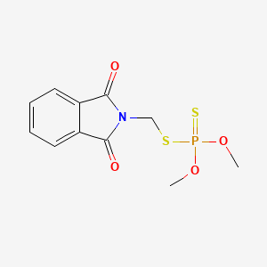 Chemical structure of Phosmet