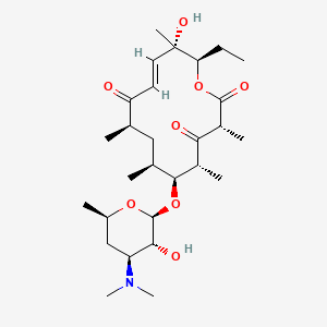 Chemical structure of Pikromycin