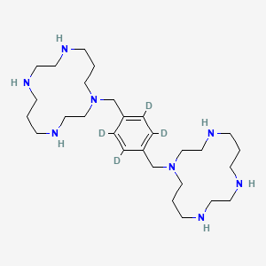 Chemical structure of Plerixafor-d4