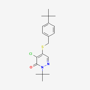 Chemical structure of Pyridaben