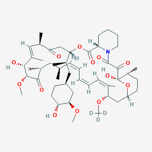 Chemical structure of Rapamycin-d3