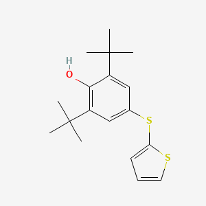 Chemical structure of RC363