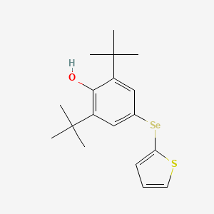 Chemical structure of RC574