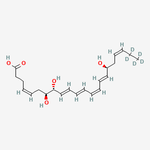 Chemical structure of Resolvin D1-d5