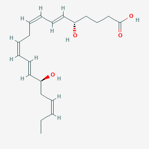 Chemical structure of Resolvin E4