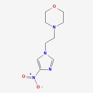 Chemical structure of RGW 611