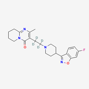 Chemical structure of Risperidone-d4