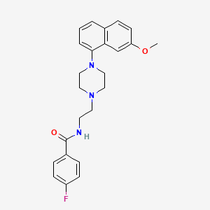 Chemical structure of S 14506