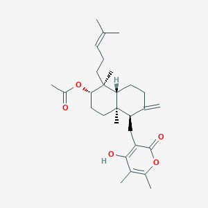 Chemical structure of Sesquicillin