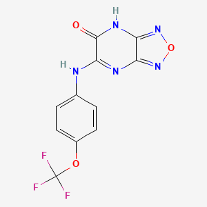 Chemical structure of SHS4121705