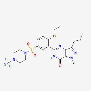 Chemical structure of Sildenafil-d3