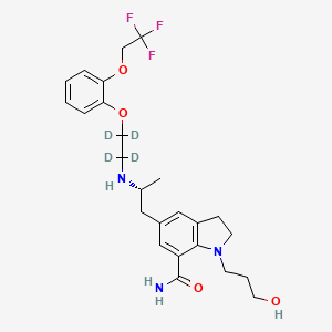 Chemical structure of Silodosin-d4