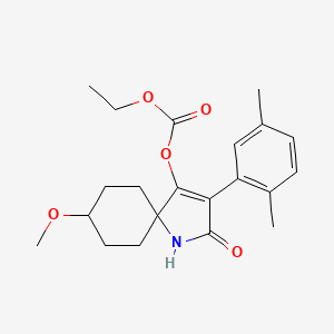 Chemical structure of Spirotetramat