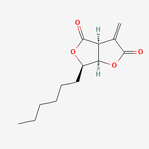 Chemical structure of Sporothriolide