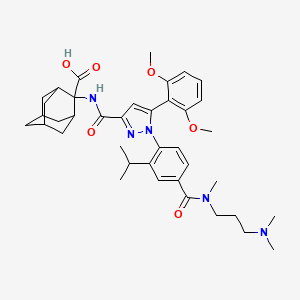 Chemical structure of SR 142948 (hydrochloride)