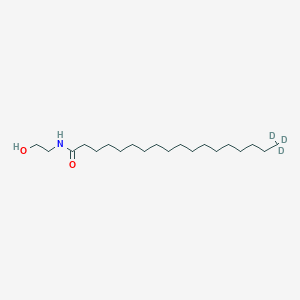 Chemical structure of Stearoyl Ethanolamide-d3
