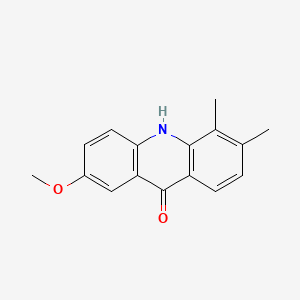 Chemical structure of STING Agonist 12b