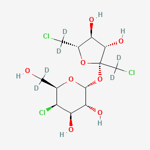 Chemical structure of Sucralose-d6