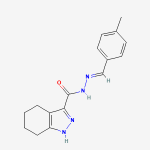 Chemical structure of Suprafenacine
