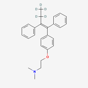 Chemical structure of Tamoxifen-d5