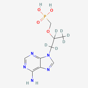 Chemical structure of Tenofovir-d6