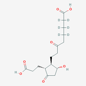 Chemical structure of tetranor-PGEM-d6