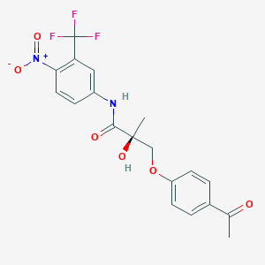 Chemical structure of TFB-TBOA (hydrate)